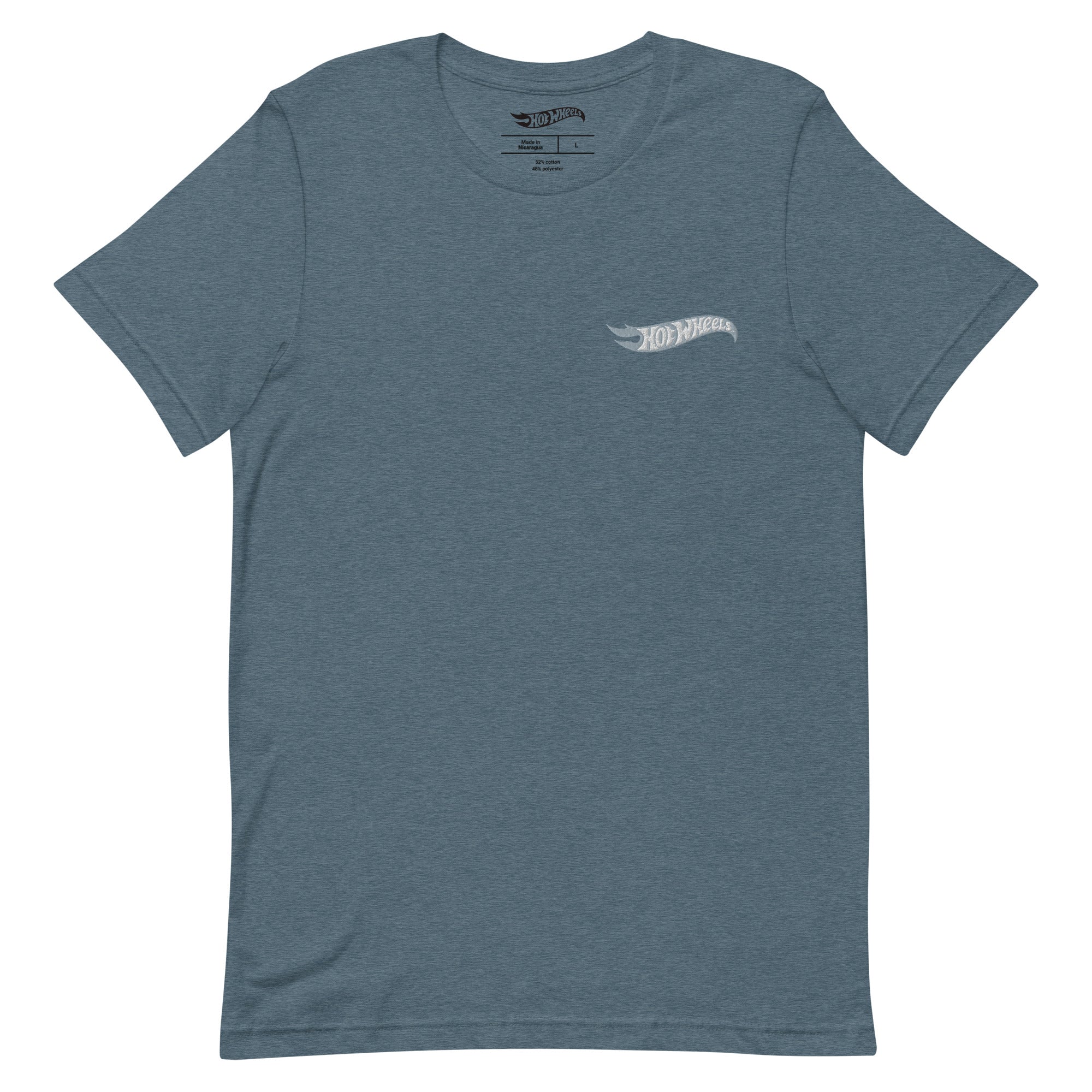 Hot Wheels Speed Shop Embroidered Blue T-Shirt - Image 13