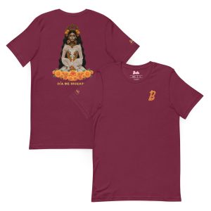 Barbie Día de Muertos Maroon T-Shirt