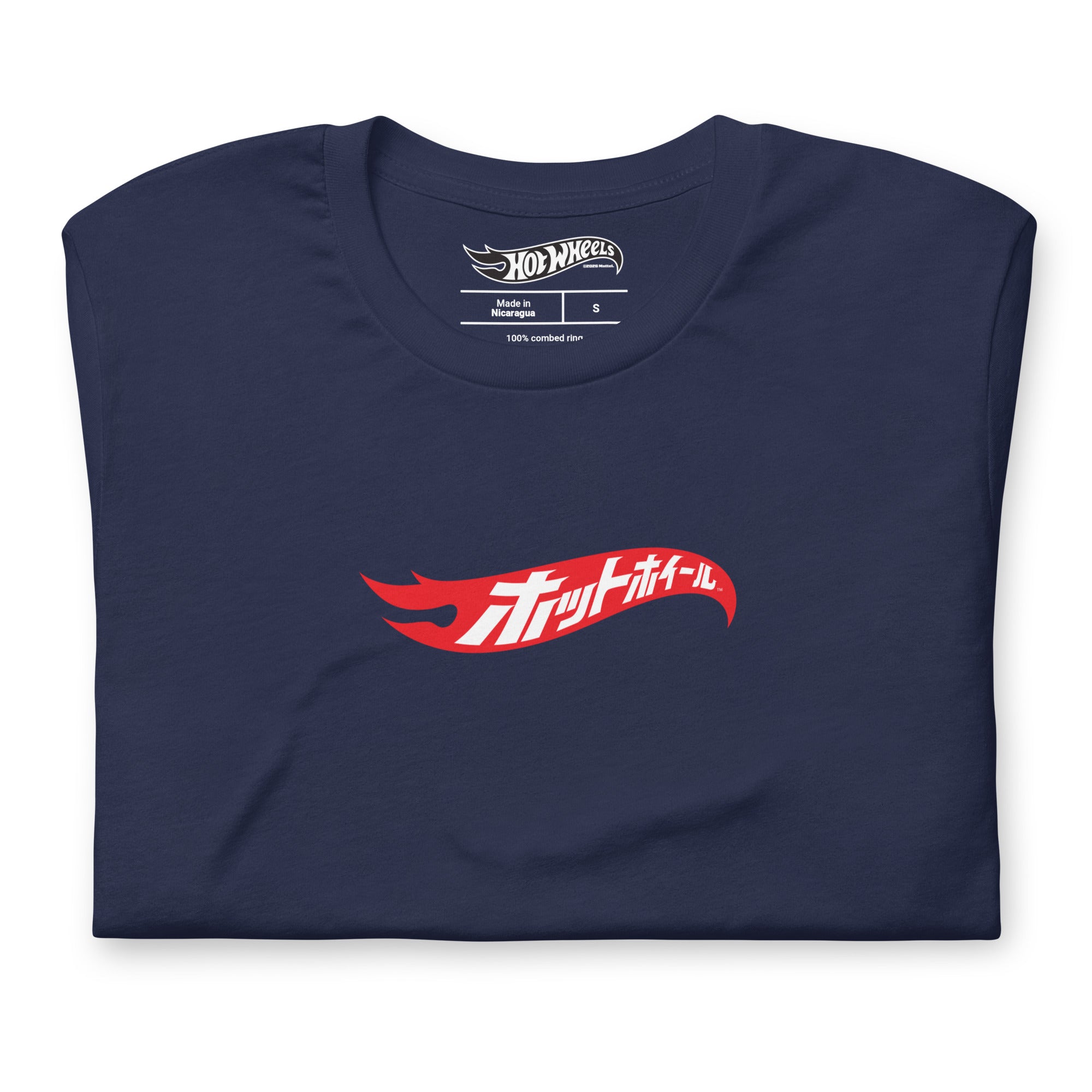 Hot Wheels in Katakana Navy T-Shirt - Image 3