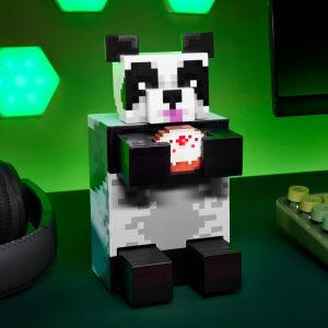 Minecraft Diamond Level Panda Figure