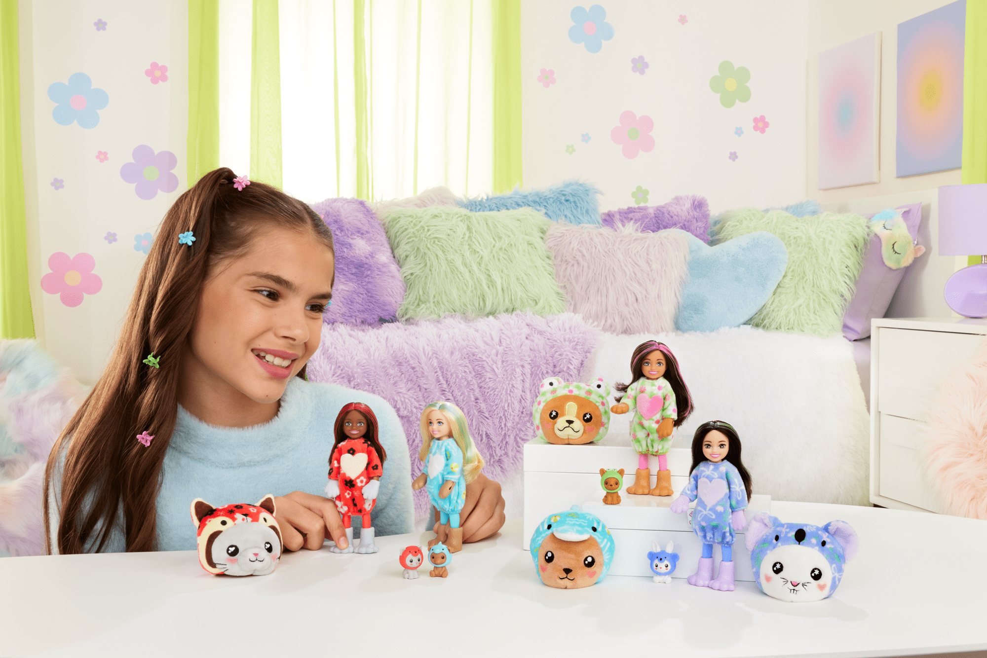 Barbie Cutie Reveal Costume-Themed Series Chelsea Small Doll & Accessories. Kitten As Red Panda - Image 2