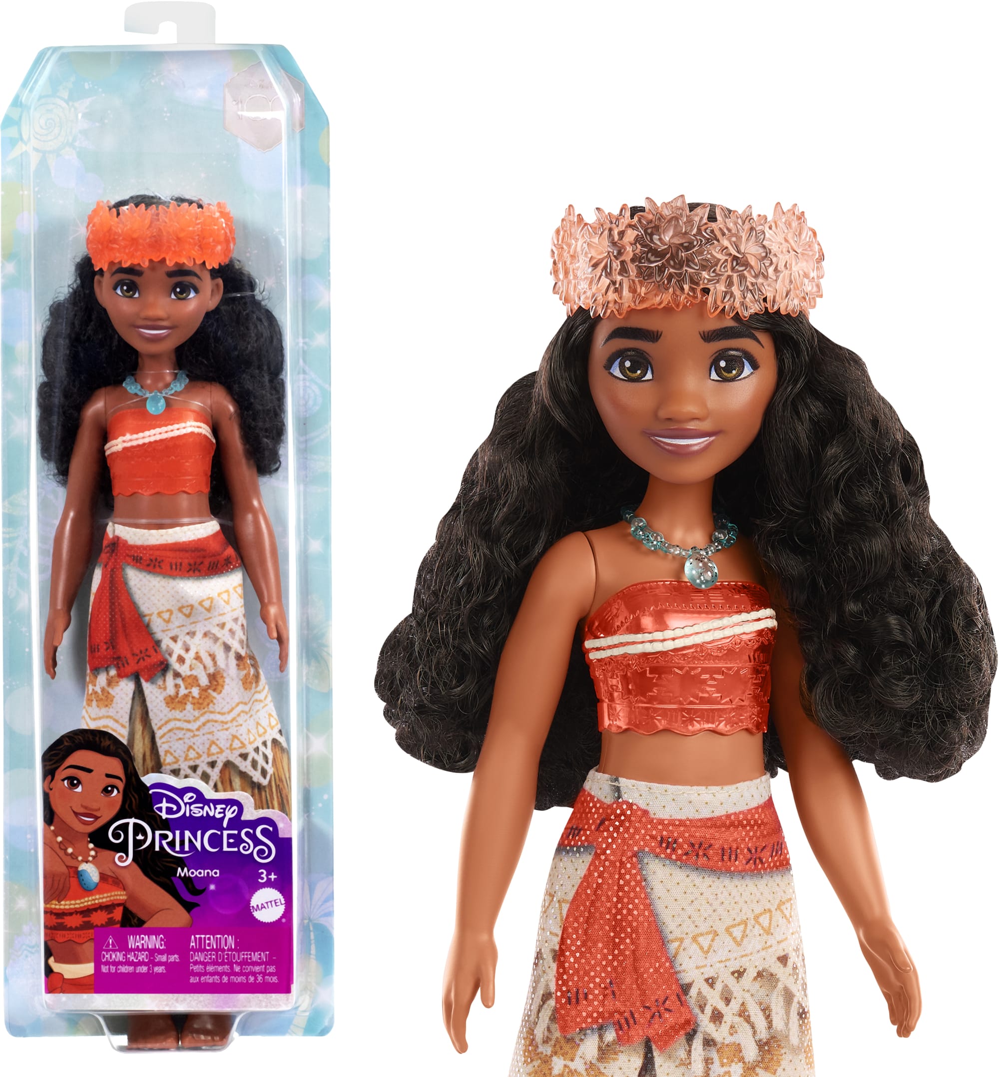Disney Princess Moana Doll With Sparkling Fashion & Accessories. Inspired By Disney Movie