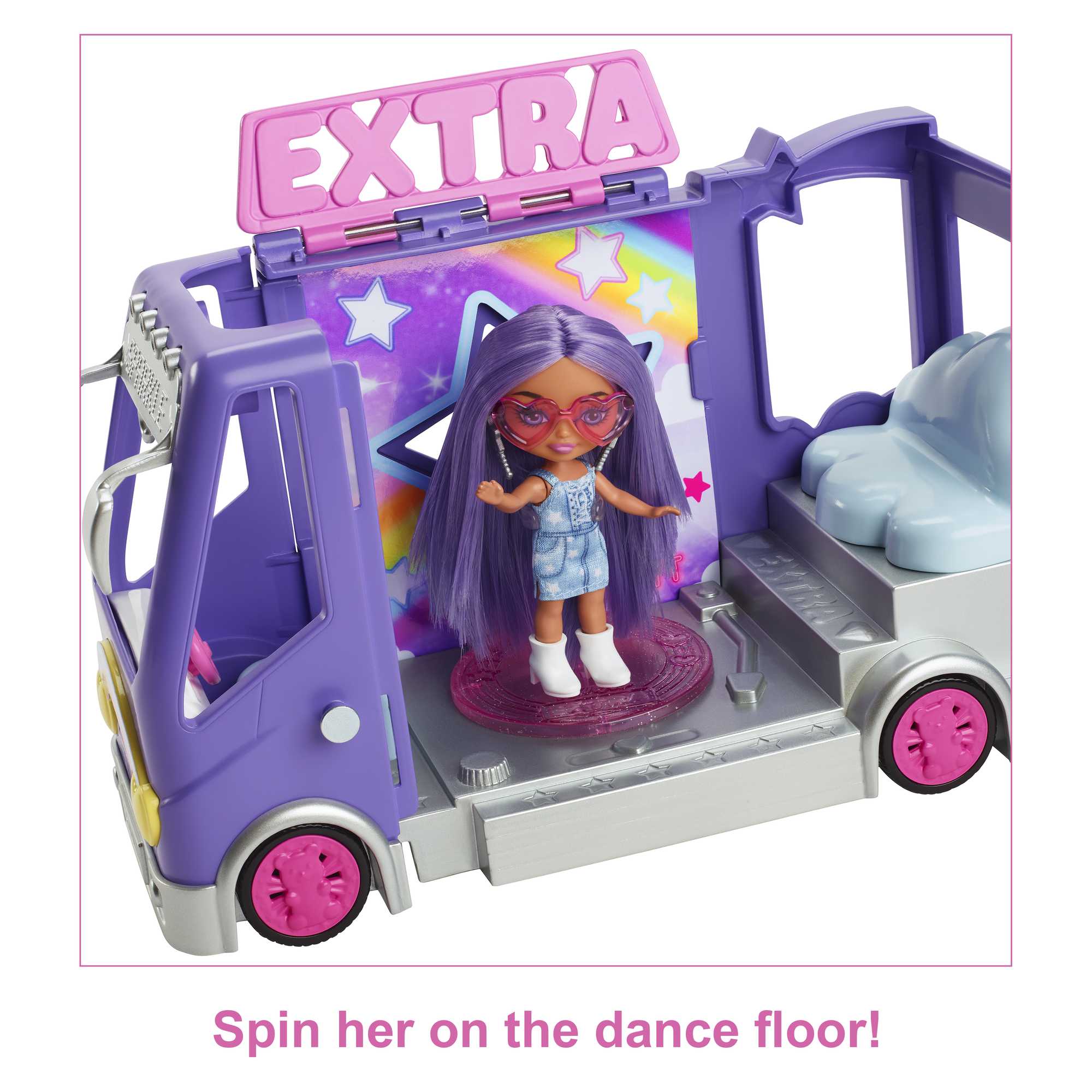 Barbie Sets. Barbie Extra Mini Minis Doll And Tour Bus Playset - Image 3