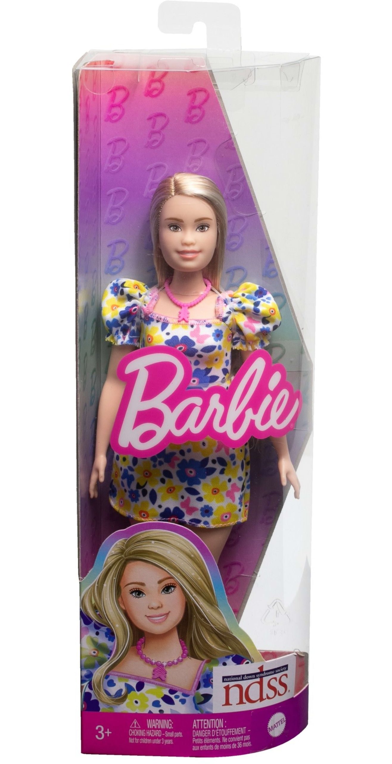 Barbie Fashionistas Doll #208. Barbie Doll With Down Syndrome Wearing Floral Dress - Image 6