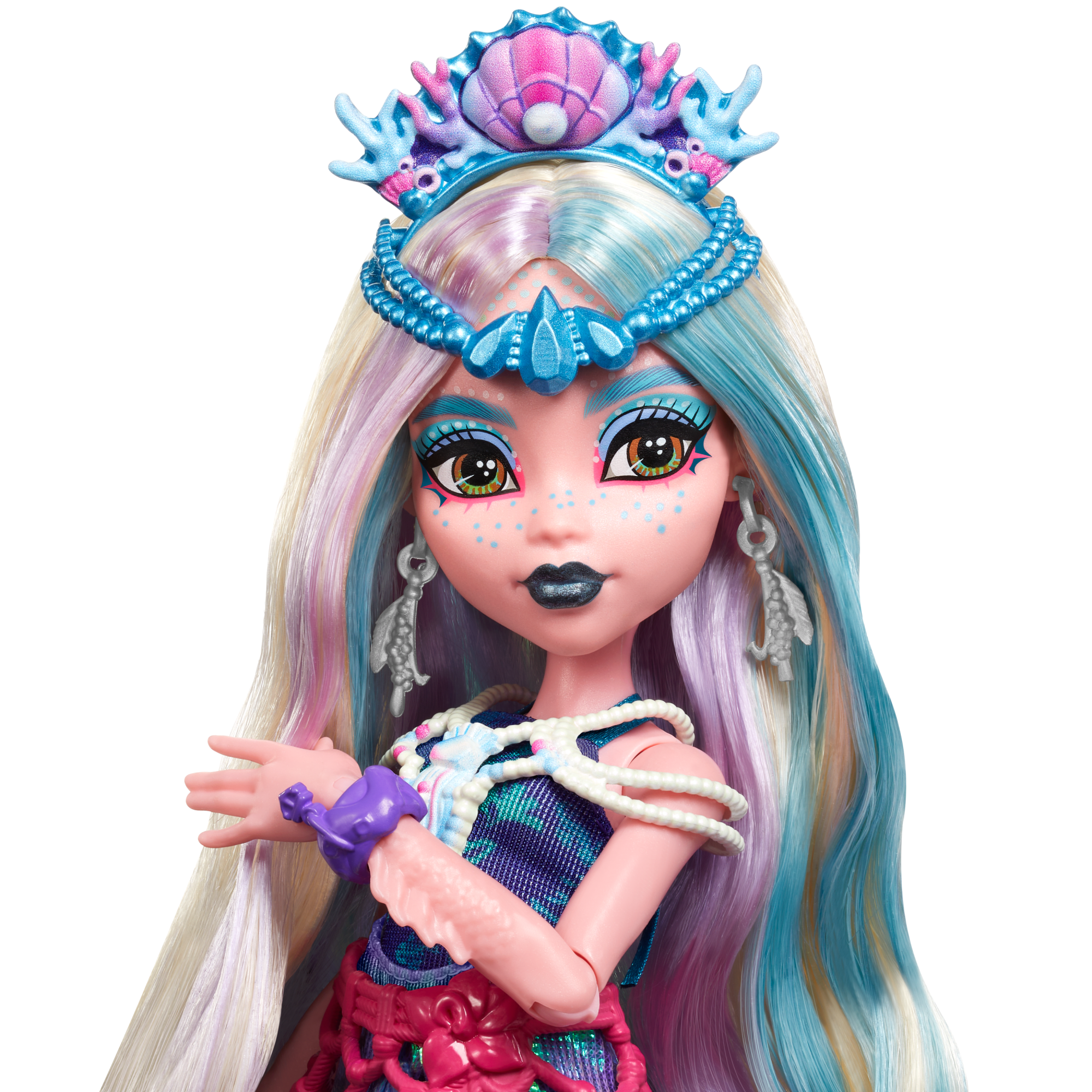 Monster High Monster Fest Lagoona Blue Fashion Doll With Festival Outfit. Band Poster And Accessories - Image 3