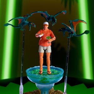 Jurassic World Hammond Collection Bubbles Up Jimmy Buffett Figure