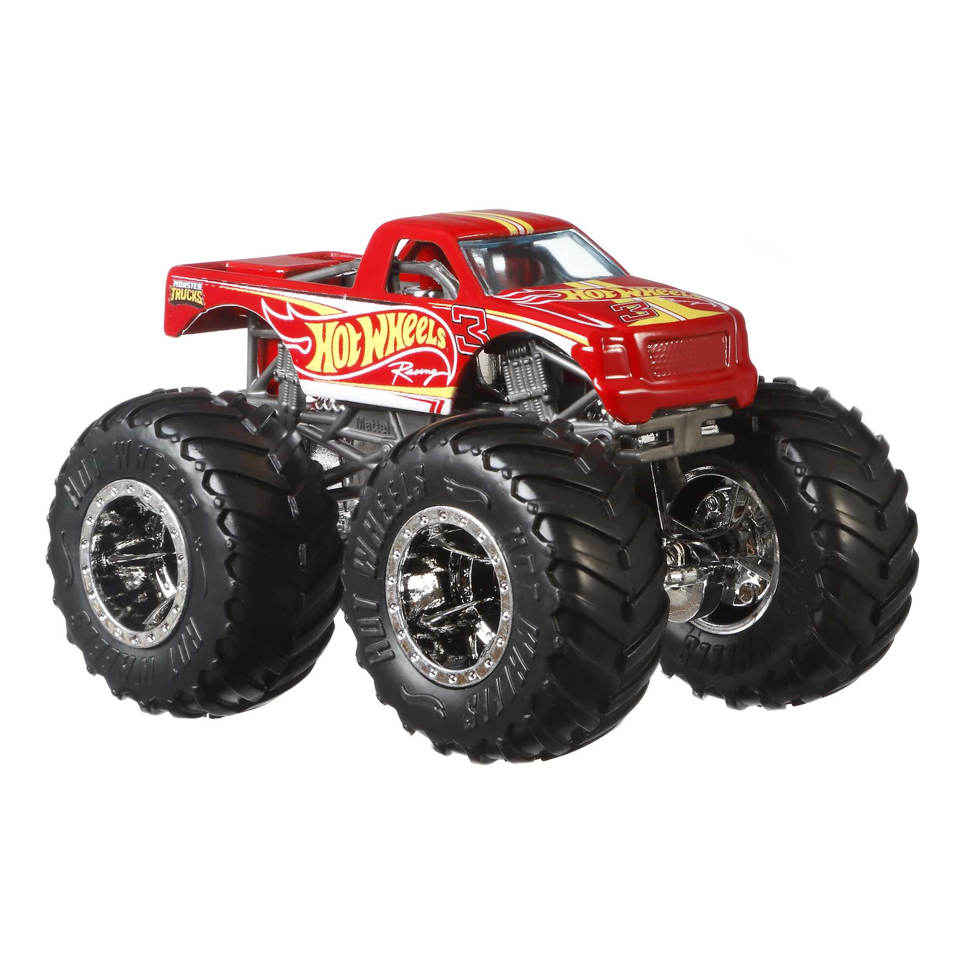 Hot Wheels Monster Trucks. Set Of 12 1:64 Die-Cast Toy Trucks For Kids - Image 3