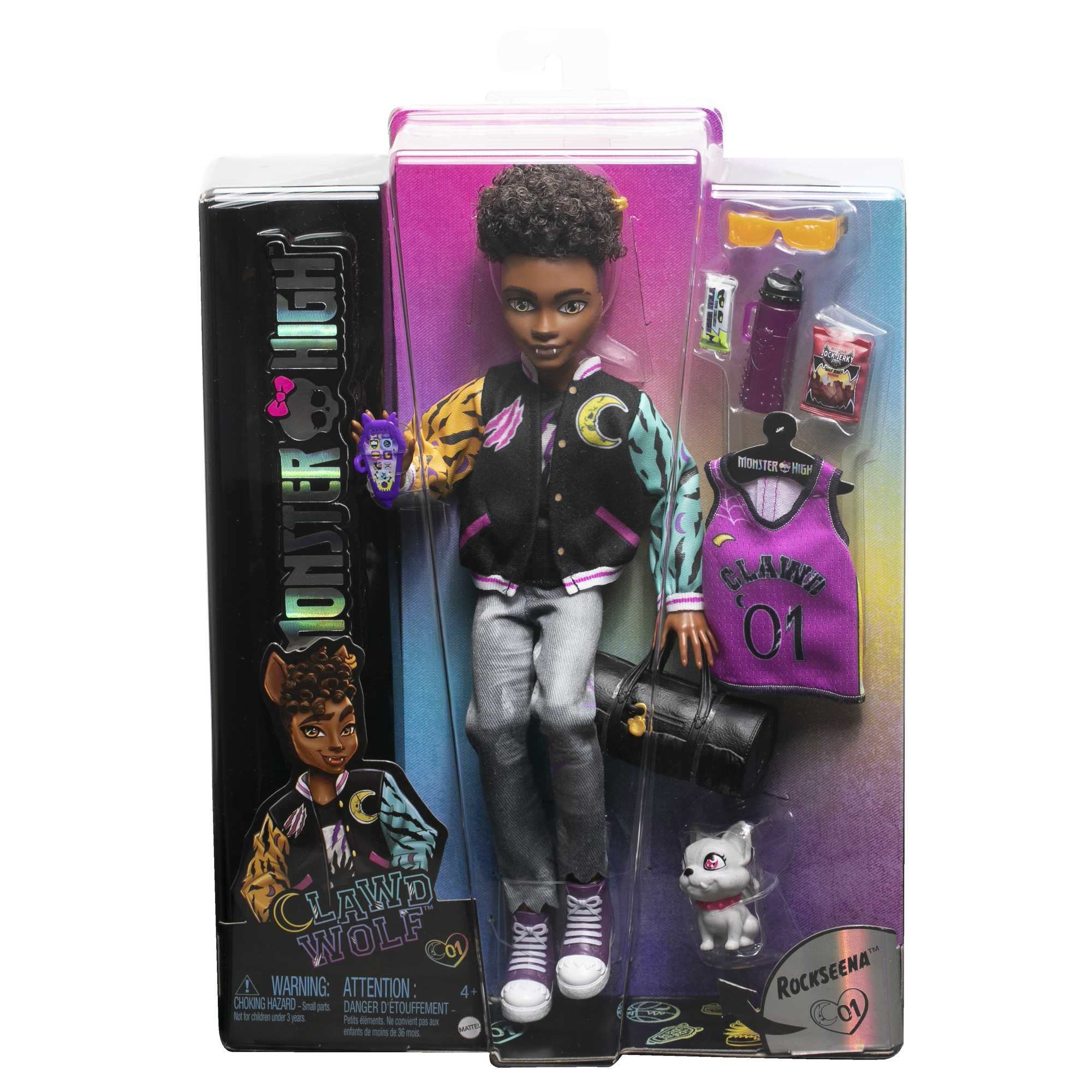 Monster High-Clawd Wolf-Poupée Avec Animal et Accessoires - Image 6