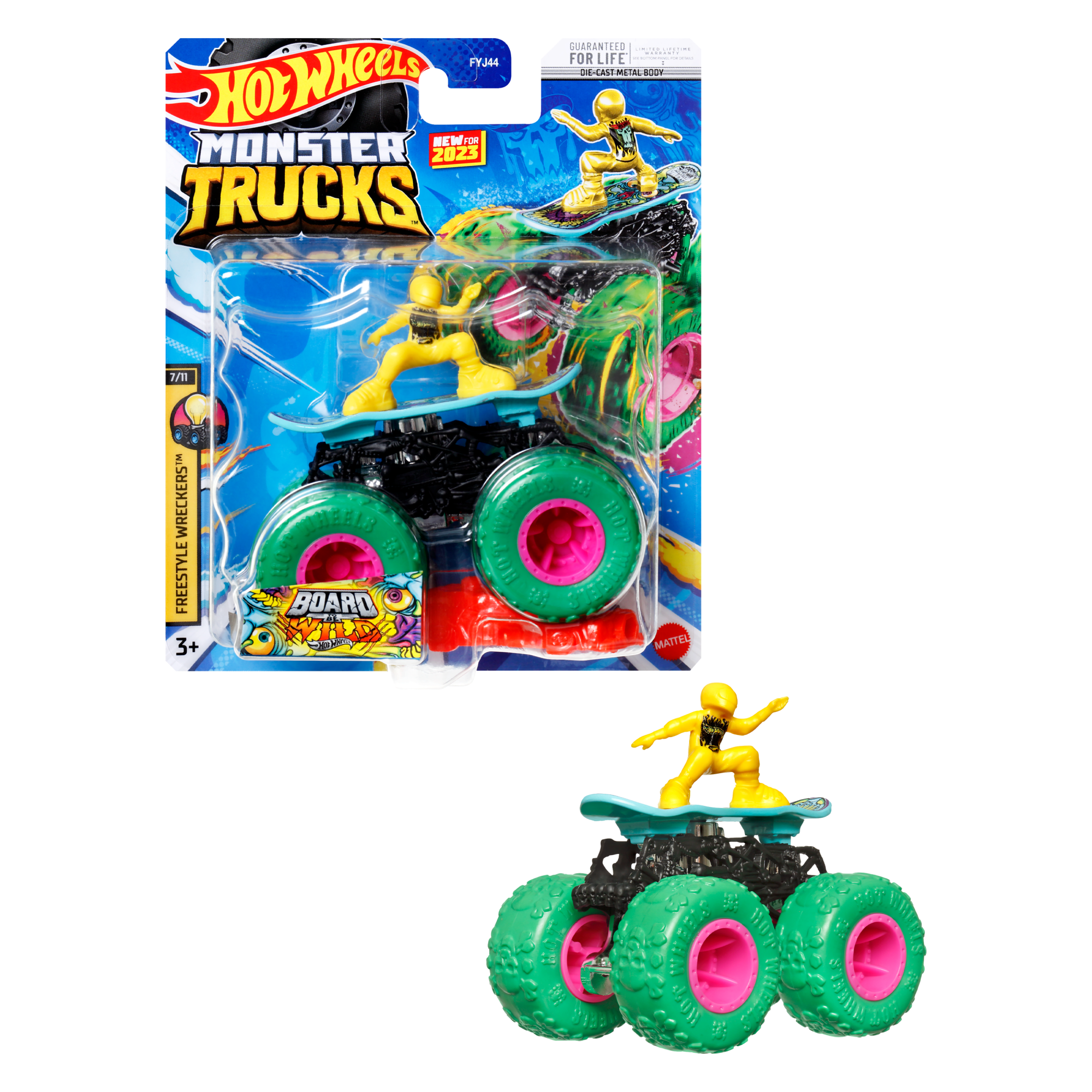 Monster Trucks Hot Wheels à L'Échelle 1:64 Avec Roues Géantes - Image 6