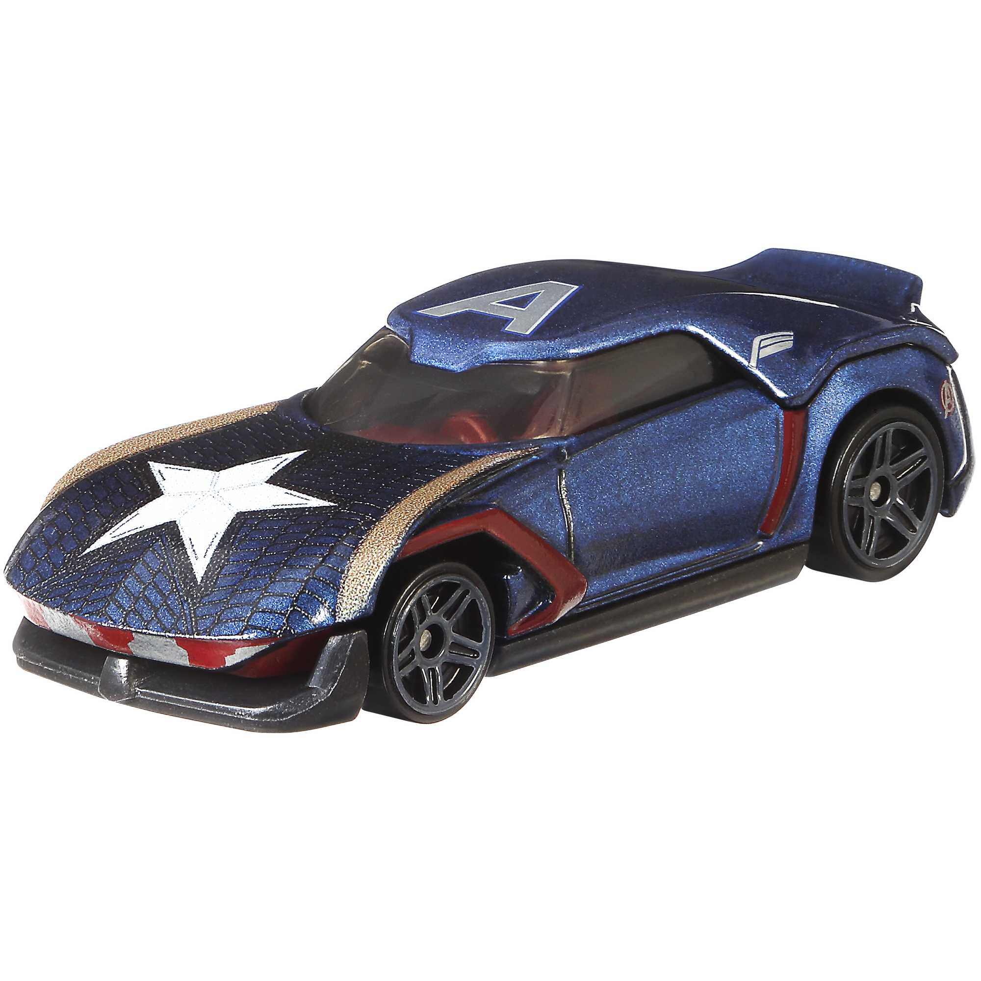 Hot Wheels Character Cars Marvel Avengers 5 Pack Vehicles - Image 4