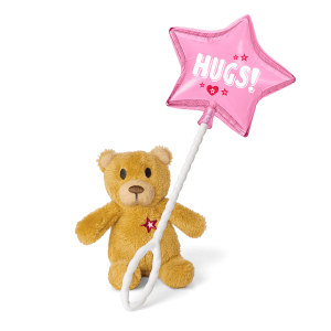 Hugs and Well Wishes Balloon & Bear for 18 Dolls
