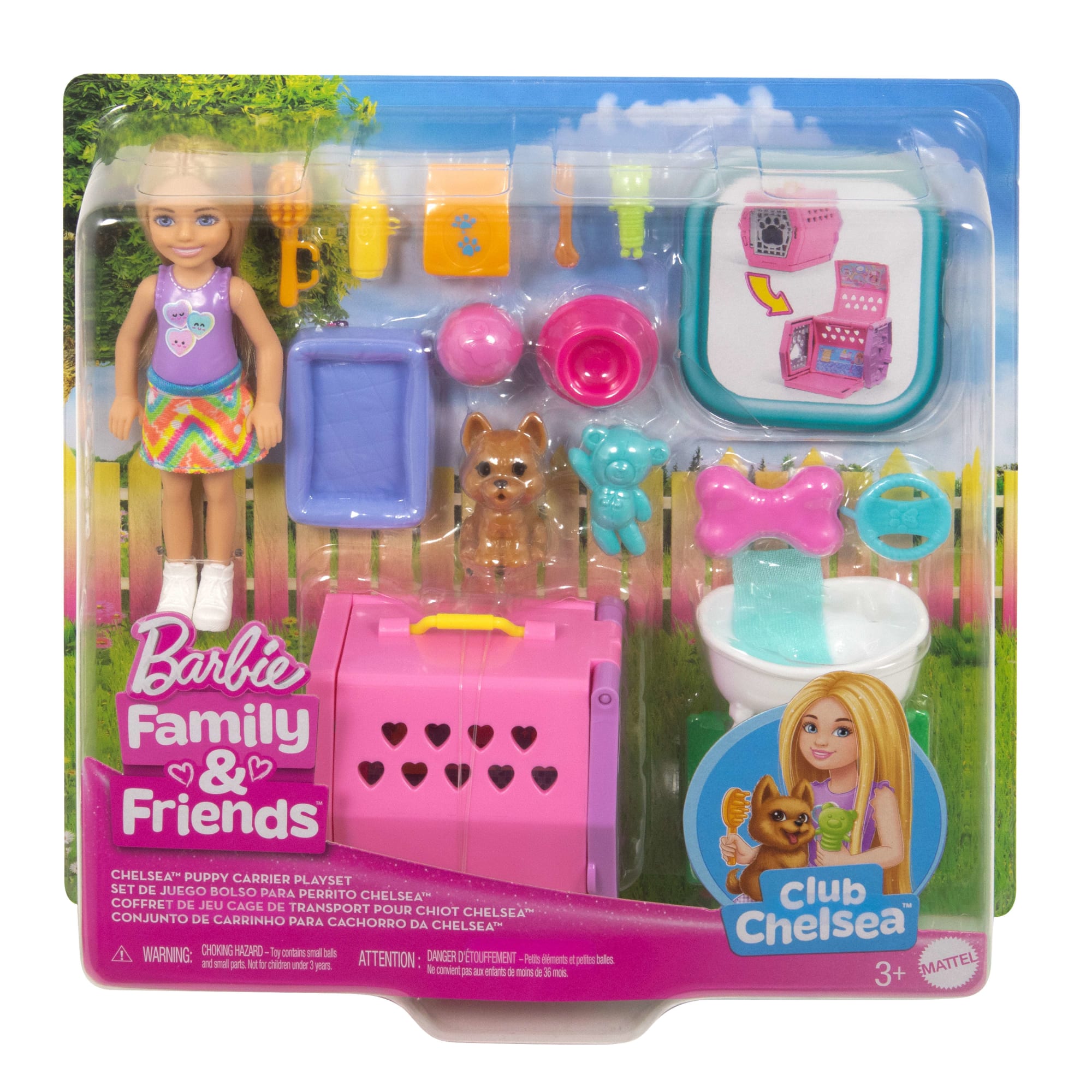 Barbie® Chelsea™ Coffret de Jeu Cage de Transport Pour Chiot - Image 6
