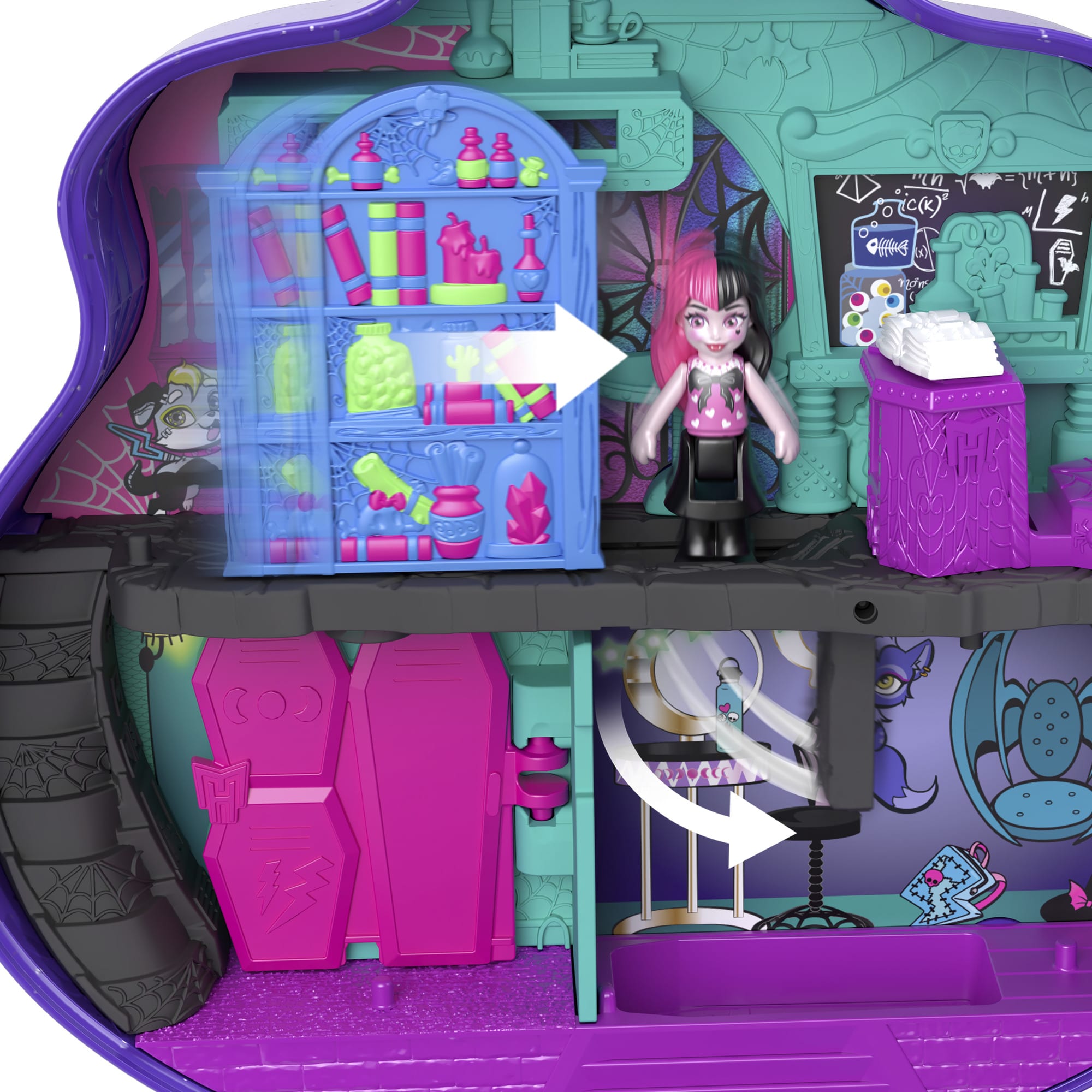 Polly Pocket Monster High Compact - Image 6